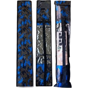KE CAMO Glossy Blue Cricket Bat Cover