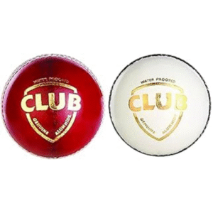 M_K Sports Club Leather Cricket Ball Two Piece