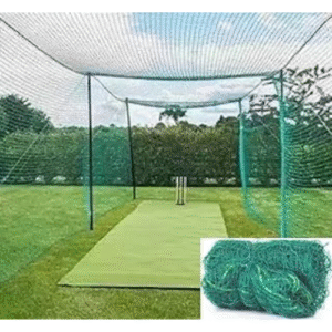 Nylon 80x10 Feet Ground Boundary and Practice Cricket Net