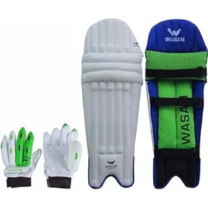 Wasan Cricket Batting Legguard Pads & Cricket Batting Gloves Set | Protective Gear